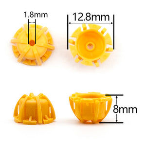 Fuel injector Pintle Cap Plastic Part for BMW/Denso Fuel Injector Repair Kit, Size: 12.8x1.8x8mm PS-31020