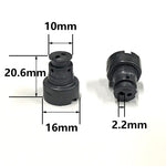 Load image into Gallery viewer, Fuel Injector Pintle Cap Plastic Part for Toyota Lexus GS400 GS430 SC430 LS430 Engine System Fuel Injector Repair Kit, Size: 16x10x20.6mm PS-31009/31037
