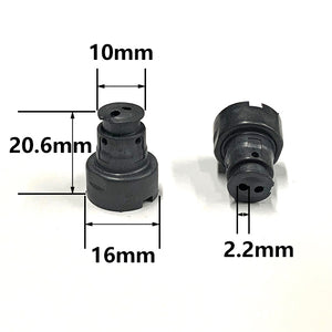 Fuel Injector Pintle Cap Plastic Part for Toyota Lexus GS400 GS430 SC430 LS430 Engine System Fuel Injector Repair Kit, Size: 16x10x20.6mm PS-31009/31037