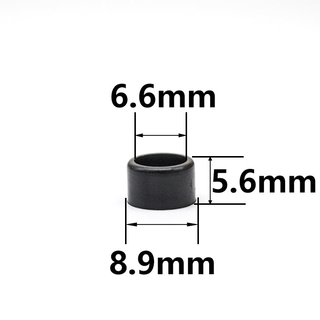 Fuel Injector Pintle Cap Plastic Part for Mazda Protege 1.6L 1.5L Fuel Injector Repair Kit, Size: 8.9x6.6x5.6mm PS-31010