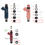 Load image into Gallery viewer, Fuel Injector Pintle Cap Plastic Part for Mazda Protege 1.6L 1.5L Fuel Injector Repair Kit, Size: 8.9x6.6x5.6mm PS-31010
