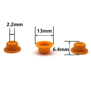 Fuel Injector Pintle Cap Plastic Part for Bosch Fuel Injector Repair Kit, Size: 13x6.4x2.2mm PS-31007