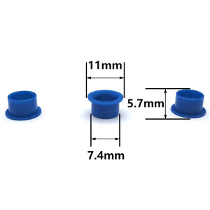 Fuel Injector Pintle Cap Plastic Part for Renaul Fuel Injector Repair Kit, Size: 11x7.4x5.7mm PS-31021