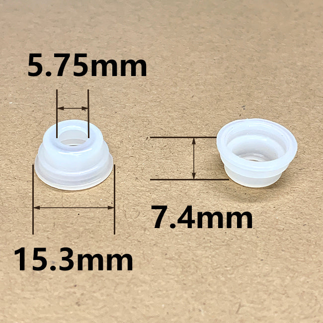Fuel Injector Pintle Cap Plastic Part for Fuel Injector Repair Kit, Size: 15.3x5.75x7.4mm PS-31029
