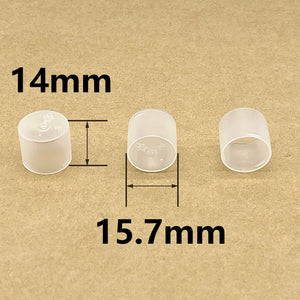 Fuel Injector Pintle Cap Plastic Part for Fuel Injector Repair Kit, Size: 15.7x14mm PS-32019