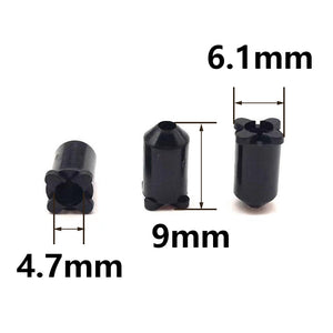 Fuel Injector Pintle Cap Plastic Part for Fuel Injector Repair Kit, Size: 6.1x4.7x9mm PS-32021