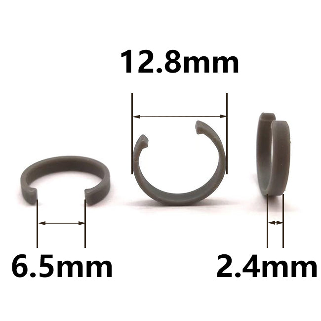 Fuel Injector Washer Spacer Clip Plastic Part for Fuel Injector Repair Kit, Size: 12.8x6.5x2.4mm PS-32025