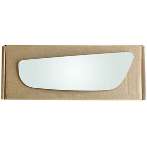 WLLW Lower Replace Mirror Glass for 2004-2014 Ford E-Series/2002-2014 Ford Econoline, Driver Left Side LH/Passenger Right Side RH/The Both Sides Convex M-0034