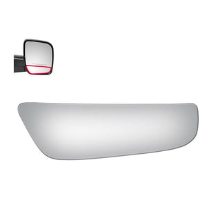 WLLW Lower Replace Mirror Glass for 2004-2014 Ford E-Series/2002-2014 Ford Econoline, Driver Left Side LH/Passenger Right Side RH/The Both Sides Convex M-0034