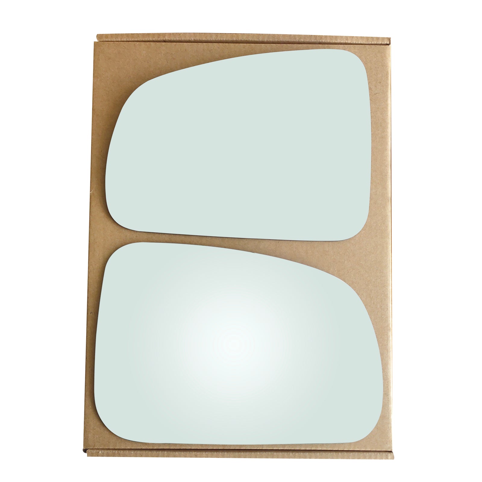 WLLW Replace Mirror Glass for 2004-2008 Pontiac Grand Prix, Driver Left Side LH/Passenger Right Side RH/The Both Sides Flat Convex M-0035