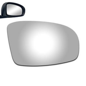 WLLW Replacement Mirror Glass for 2011-2012 Toyota Avalon, Driver Left Side LH/Passenger Right Side RH/The Both Sides Flat Convex M-0085