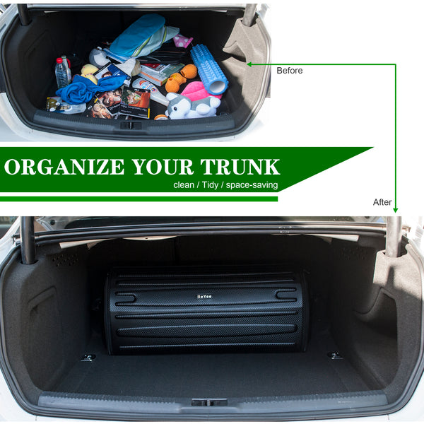 WLLW Car Trunk Storage Organizer for SUV, Extra-Large Capacity Car