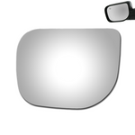 Load image into Gallery viewer, WLLW Replacement Mirror Glass for Nissan 2005-2009 Armada/2004 Pathfinder Armada/2004-2008 Titan, Driver Left Side LH/Passenger Right Side RH/The Both Sides Flat Convex M-0088
