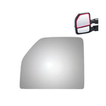 Load image into Gallery viewer, WLLW Upper Replacement Towing Mirror Glass for 2015-2019 Ford F150/2017-2019 Ford F205 F350 F450 F550 Super Duty, Driver Left Side LH/Passenger Right Side RH/The Both Sides Flat M-0047
