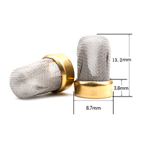 Fuel Injector Micro Filter Diesel Nozzle, Size: 8.7*3.8*13.2mm Metal Mesh Stainless Ring, Fuel Pump Injector FL-11017