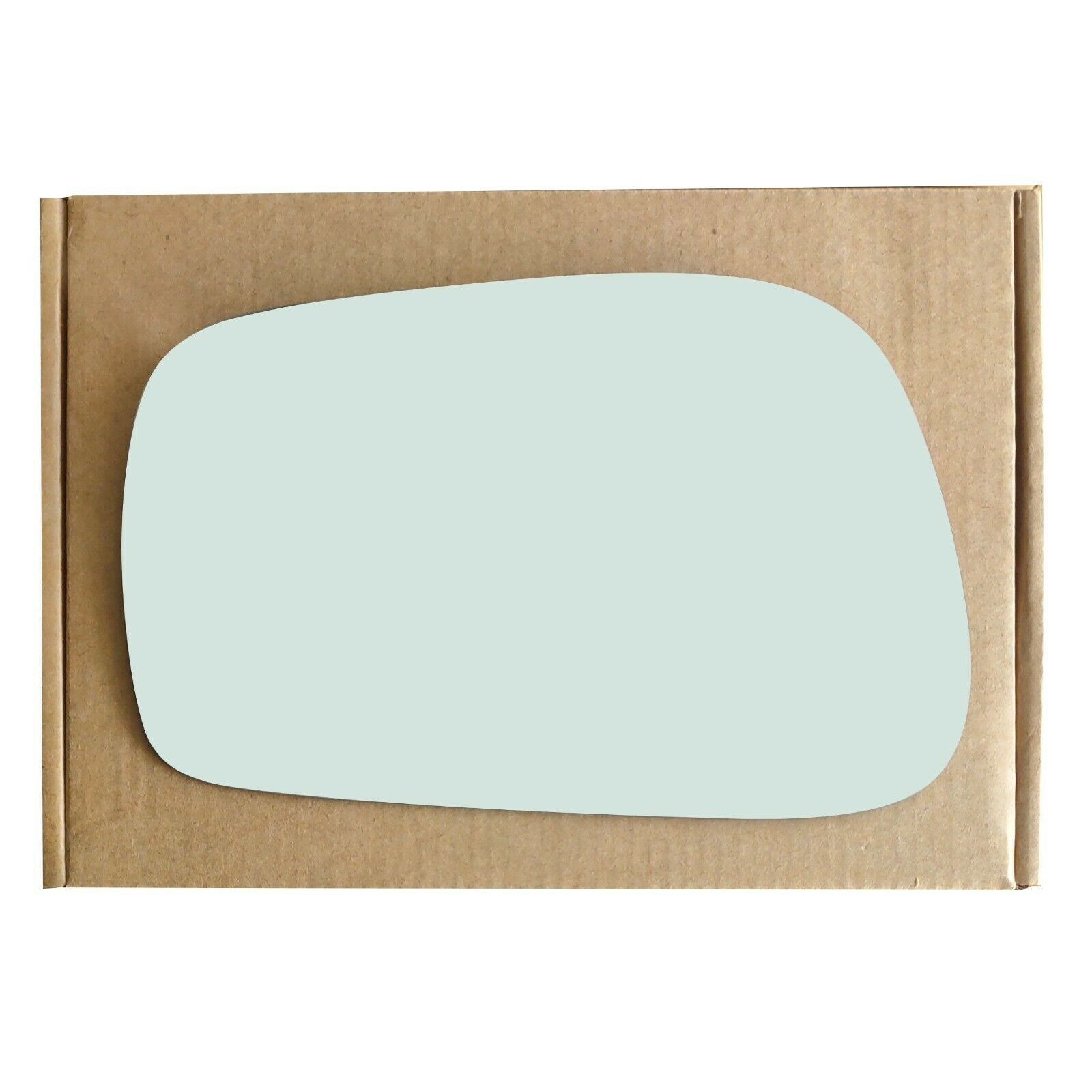 WLLW Replacement Mirror Glass for 2003-2008 Toyota Corolla/Toyota Matrix/Pontiac Vibe, Driver Left Side LH/Passenger Right Side RH/The Both Sides Flat Convex M-0052