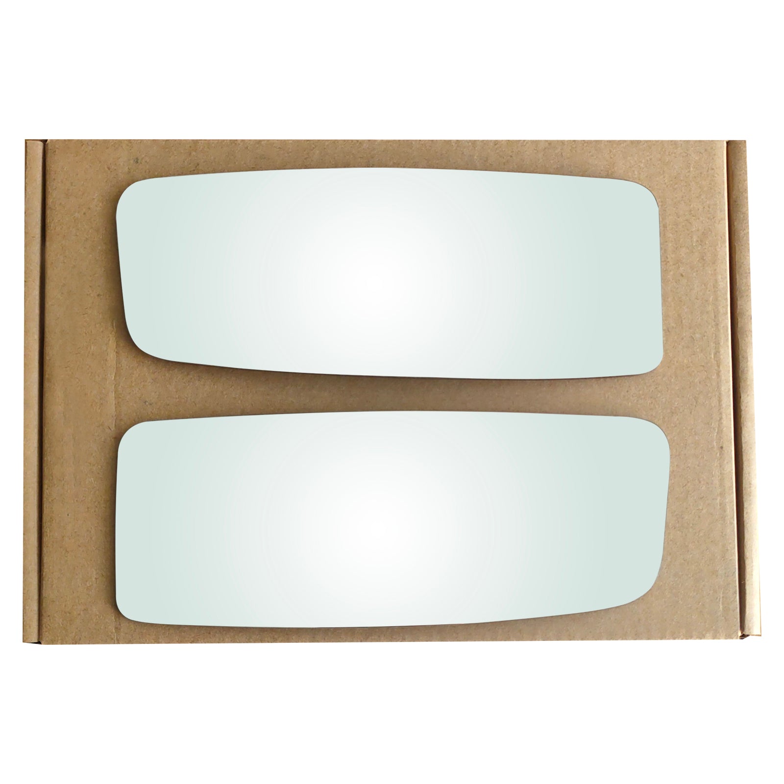 WLLW Replacement Lower Towing Mirror Glass for Dodge Sprinter / Freightliner Sprinter / Mercedes Benz Sprinter 1500 2500 3500, Driver Left LH/Passenger Right RH/The Both Sides Convex M-0055