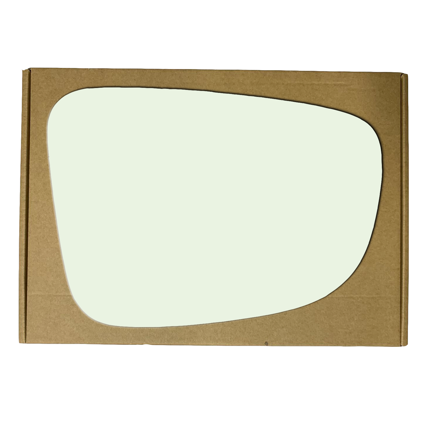WLLW Replacement Mirror Glass for 2014-2018 Mazda 3/2016 Scion iA/2017-2018 Toyota Yaris iA, Driver Left Side LH/Passenger Right Side RH/The Both Sides Flat Convex M-0074