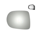 Load image into Gallery viewer, WLLW Replacement Mirror Glass for Lexus 2010-2015 RX350/RX450H, Driver Left Side LH/Passenger Right Side RH/The Both Sides Flat Convex M-0068
