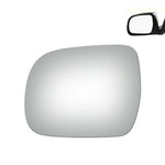 Load image into Gallery viewer, WLLW Replacement Mirror Glass for Lexus 2004-2006 RX330/2007-2009 RX350/2006-2008 Lexus RX400H, Driver Left Side LH/Passenger Right Side RH/The Both Sides Flat Convex M-0069
