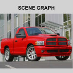 Load image into Gallery viewer, Towing Mirrors for 2002-2008 Dodge Ram 1500, 2003-2009 Dodge Ram 2500/3500 Pickup Truck, Power Heated Arrow Signal on Glass Puddle Lamp Manual Folding Black Housing 9B
