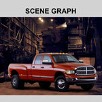 Load image into Gallery viewer, Towing Mirrors for 2002-2008 Dodge Ram 1500, 2003-2009 Dodge Ram 2500/3500 Pickup Truck, Manual Folding and Flipping, Chrome Cap 8C
