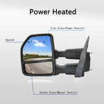 Load image into Gallery viewer, Towing Mirrors for 15-20 Ford F150 Power Heated Turn Signal 22Pins Truck LH RH 02B-2F
