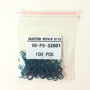 Fuel Injector Plastic Seals Washer Plastic Part for Toyota/Ford Car Fuel Injector Repair Kit, Size: 9.9x7.4x1.5mm PS-32001