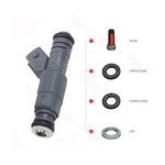 Load image into Gallery viewer, 8 Set Fuel Injector Repair Seal Kit for BMW E39 E38 540I 740IL X5 Z8 LAND ROVE RANGE ROVER 4.4L 4.6L 4.8L RK-0107
